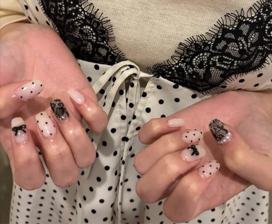 ネイル ハンドネイル Lottynail 🫧Yuunaのネイルデザイン