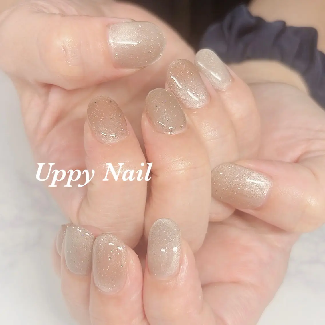 ネイル マグネットネイル ハンドネイル Uppy Nail ukyoのネイルデザイン