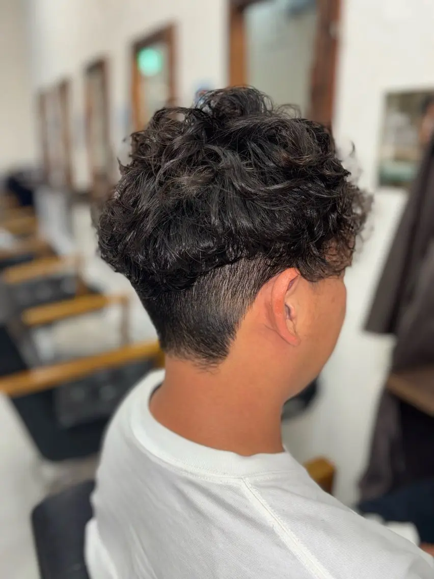 パーマ メンズ メンズパーマ 森元 優衣のヘアスタイル
