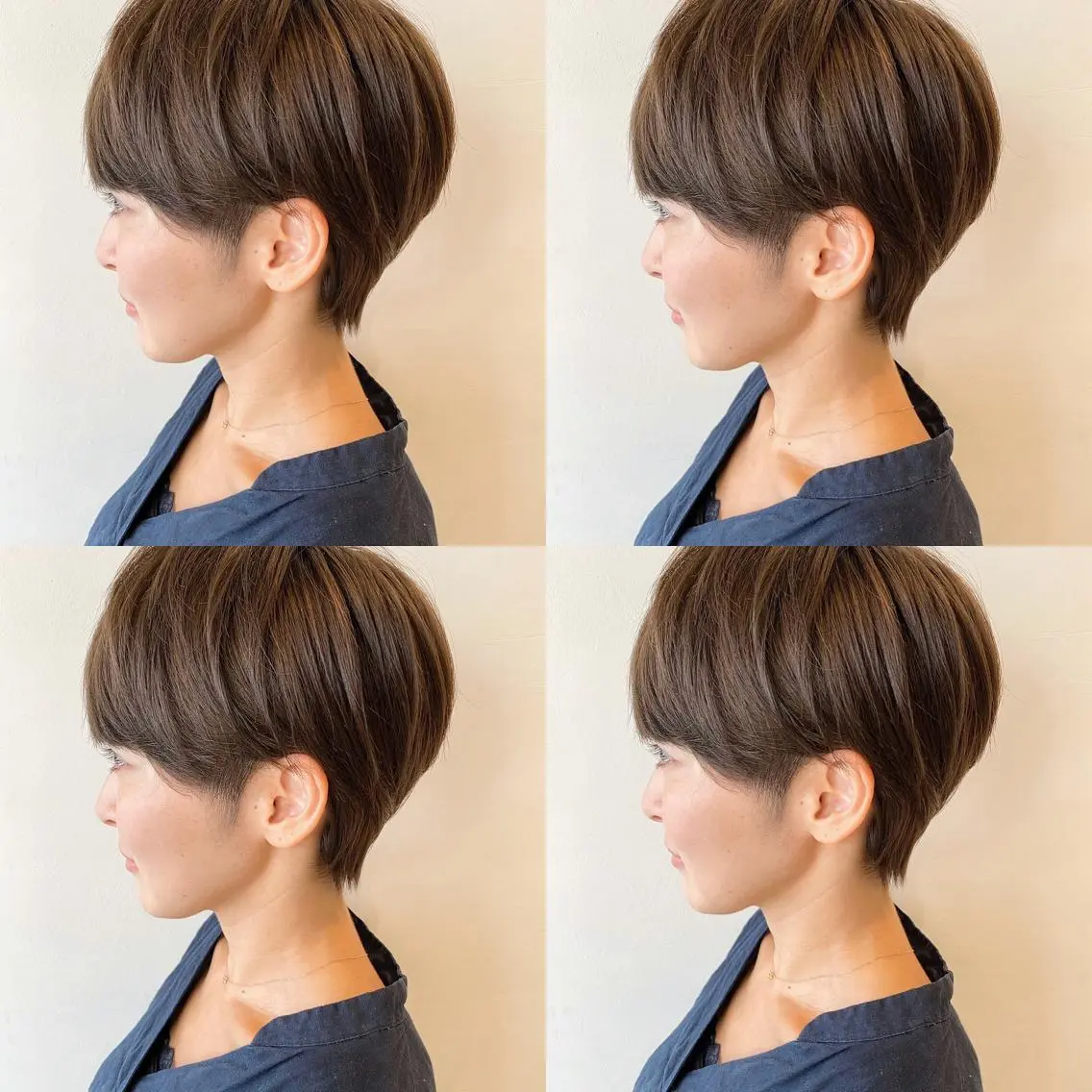 ショート カラー ヘアアレンジ アッシュ アッシュグレー ショートヘア カット ヘアカラー トリートメント ヘッドスパ 小林 佳祐のヘアスタイル