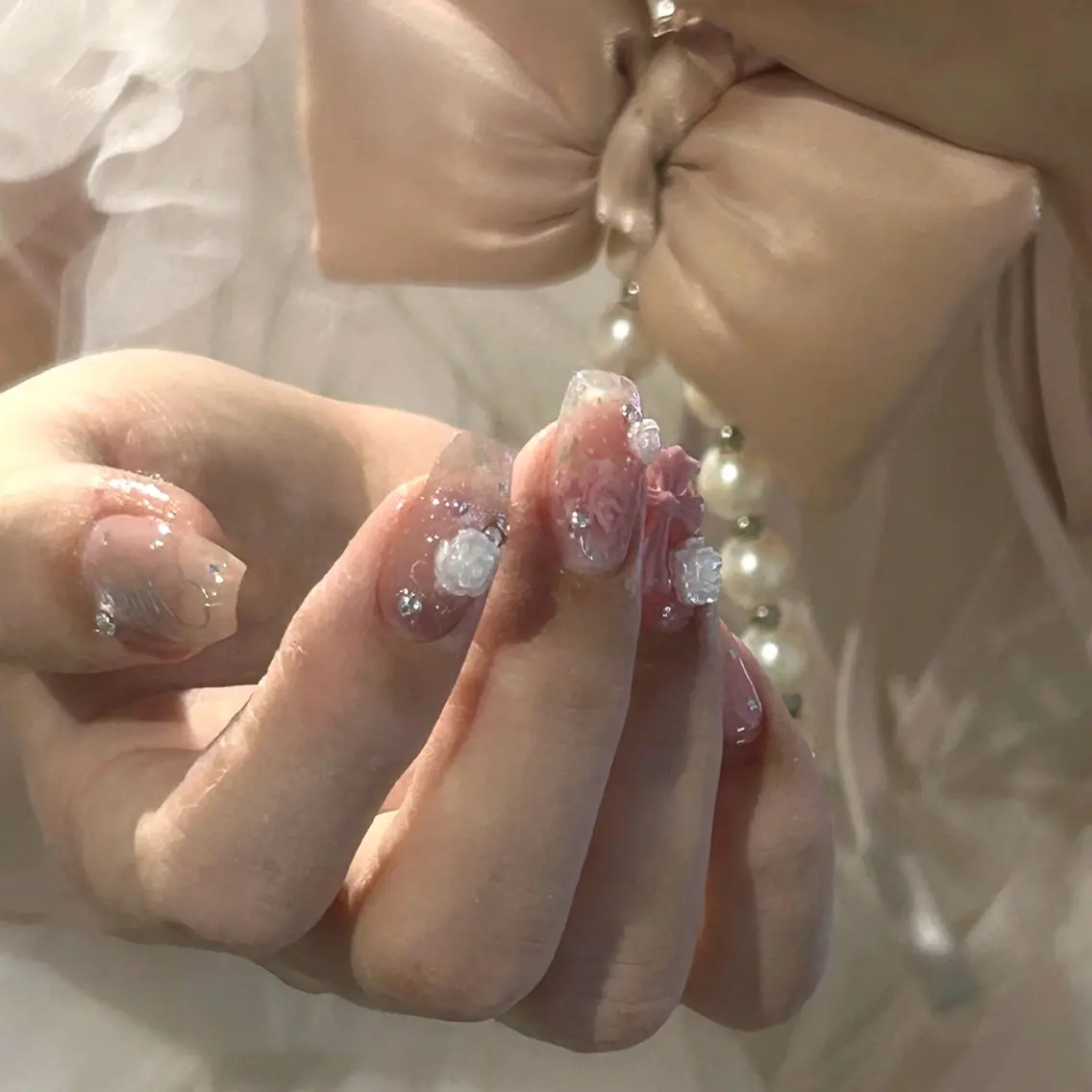 ネイル ハンドネイル ハンドケア Chizuru ☾ ໋のネイルデザイン