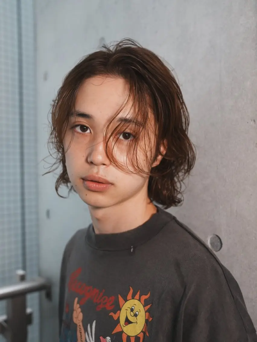 メンズカット（fifthスタイリストによるカット)＋スパイラルパーマの写真