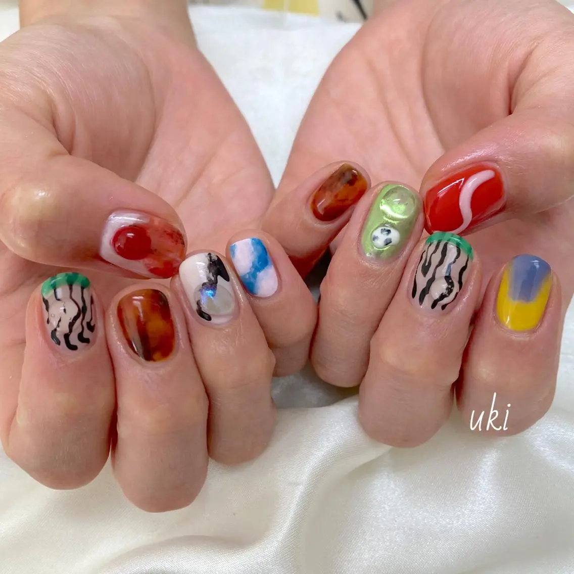 ネイル ハンドネイル Ameri nail /UKIのネイルデザイン
