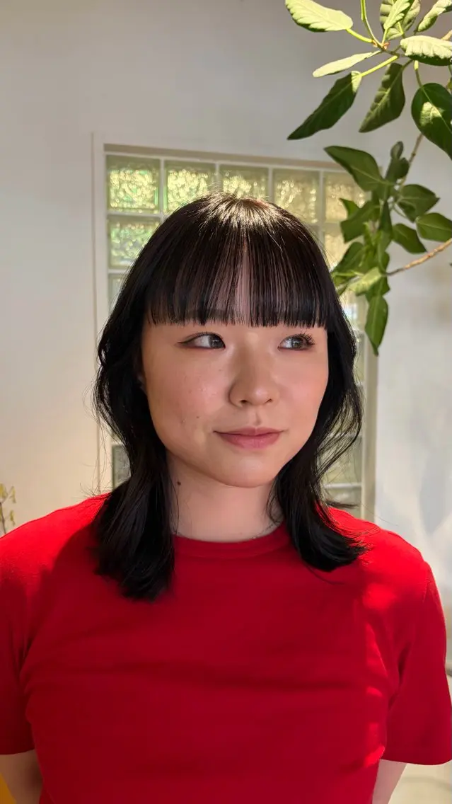 ミディアム 河村 雛花のヘアスタイル