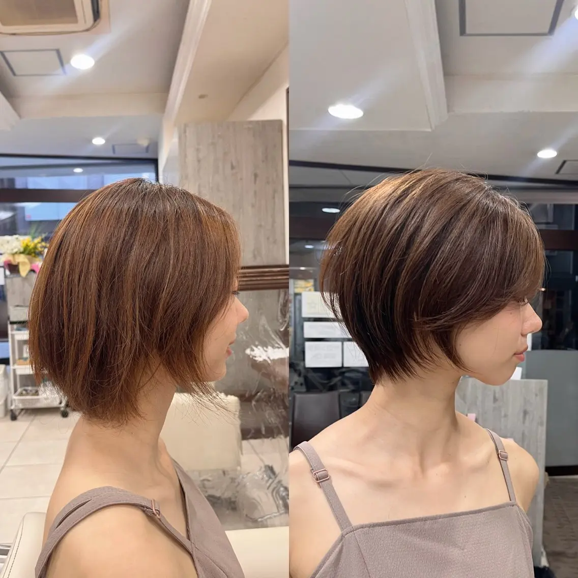ショート カット ヘアカラー トリートメント ✨髪質改善・縮毛矯正 専門美容室マーベルのヘアスタイル