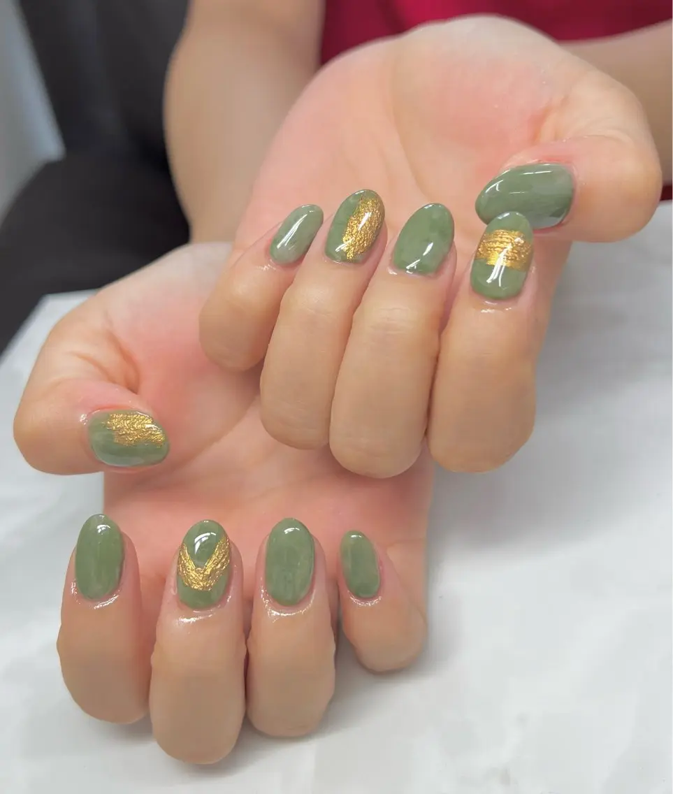 ネイル AISAフィル× ハードモチ最強のネイルデザイン