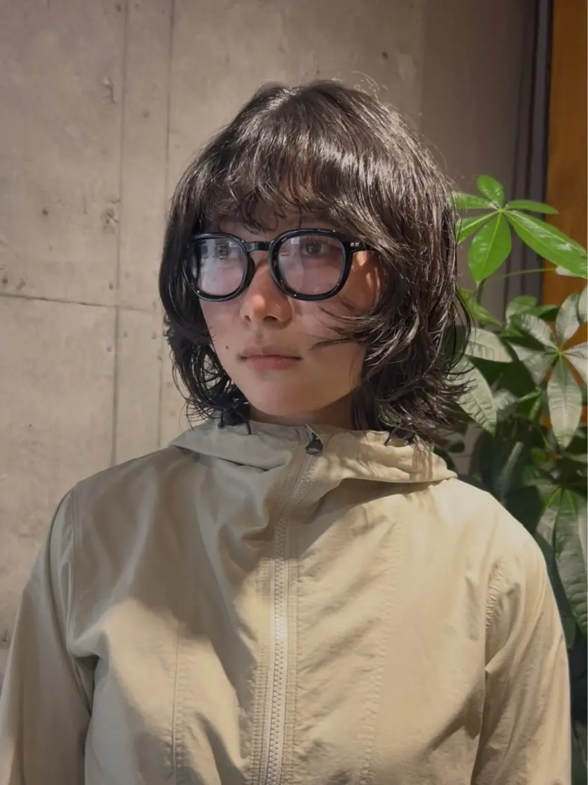 パーマ 槇野 皓介のヘアスタイル