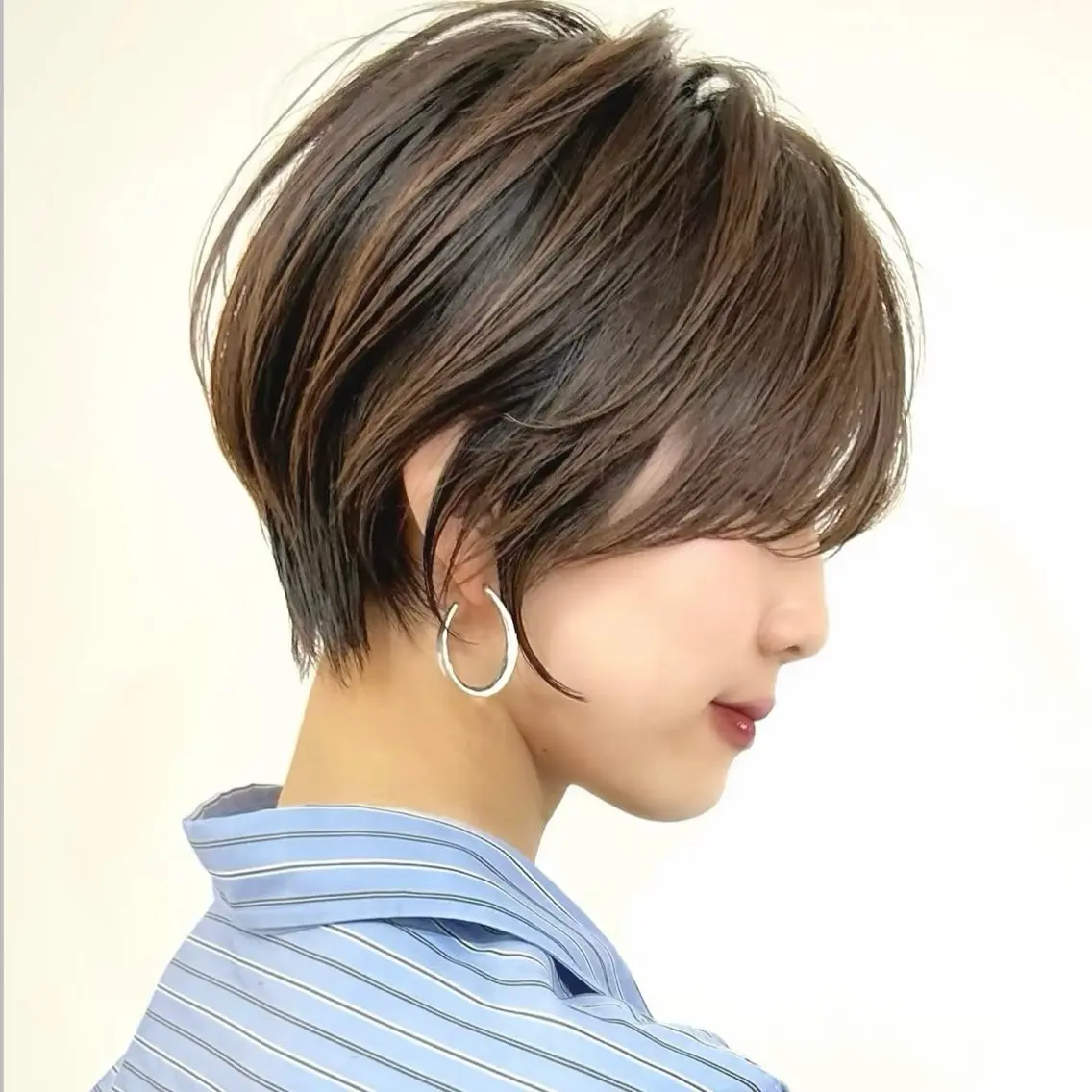 ショート yuka♡/暖色系/ ブリーチなしWカラーのヘアスタイル