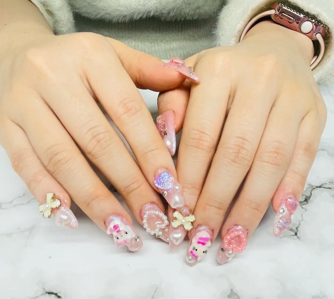 ネイル 長さ出し ネイルチップ Star Beautyのネイルデザイン