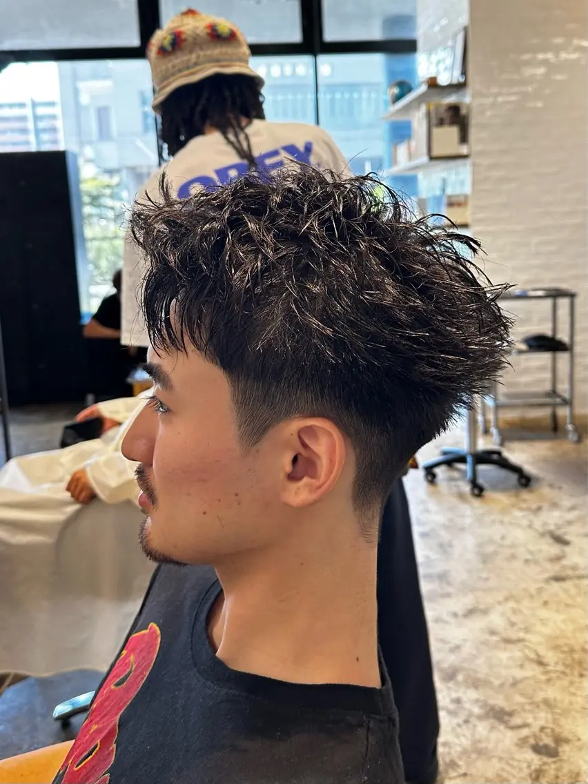 ショート メンズ ショートヘア メンズカット 髙橋創のヘアスタイル