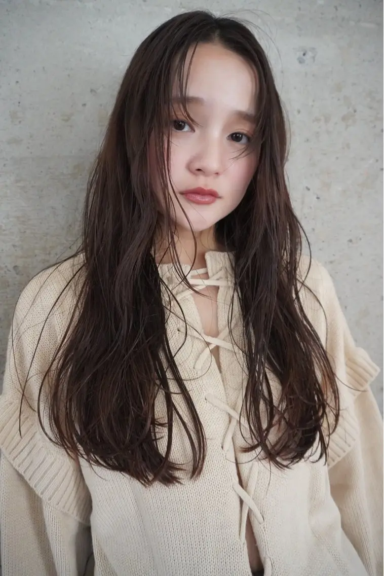 ロング カラー レイヤー/似合わせ TAKUYAのヘアスタイル