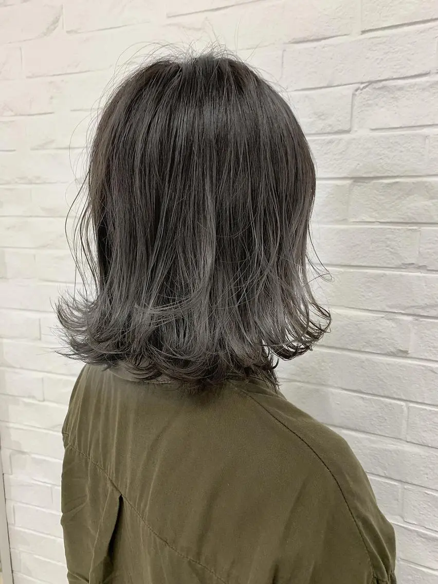 🌿ダメージ改善カット+透明感Wカラー+コテ巻き🌿の写真