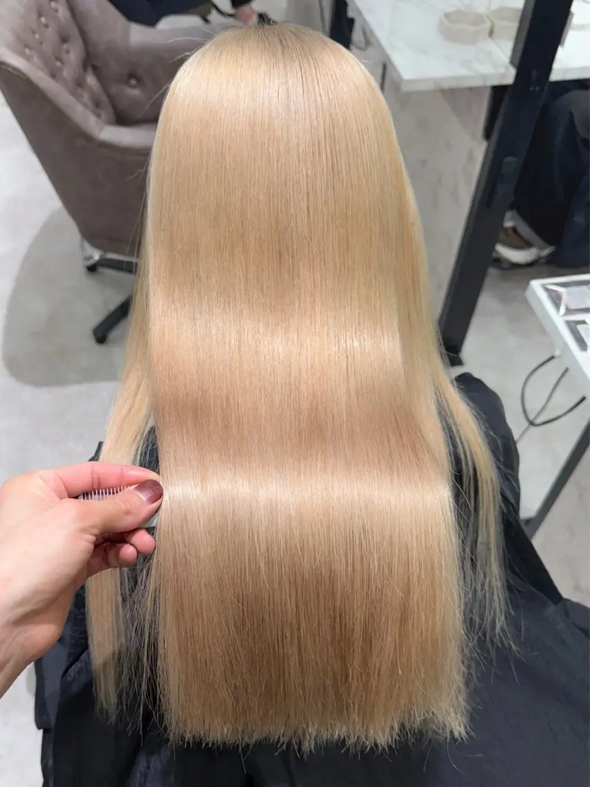 ロング カラー 🌙町田ブリーチ特化 🌙れいのヘアスタイル