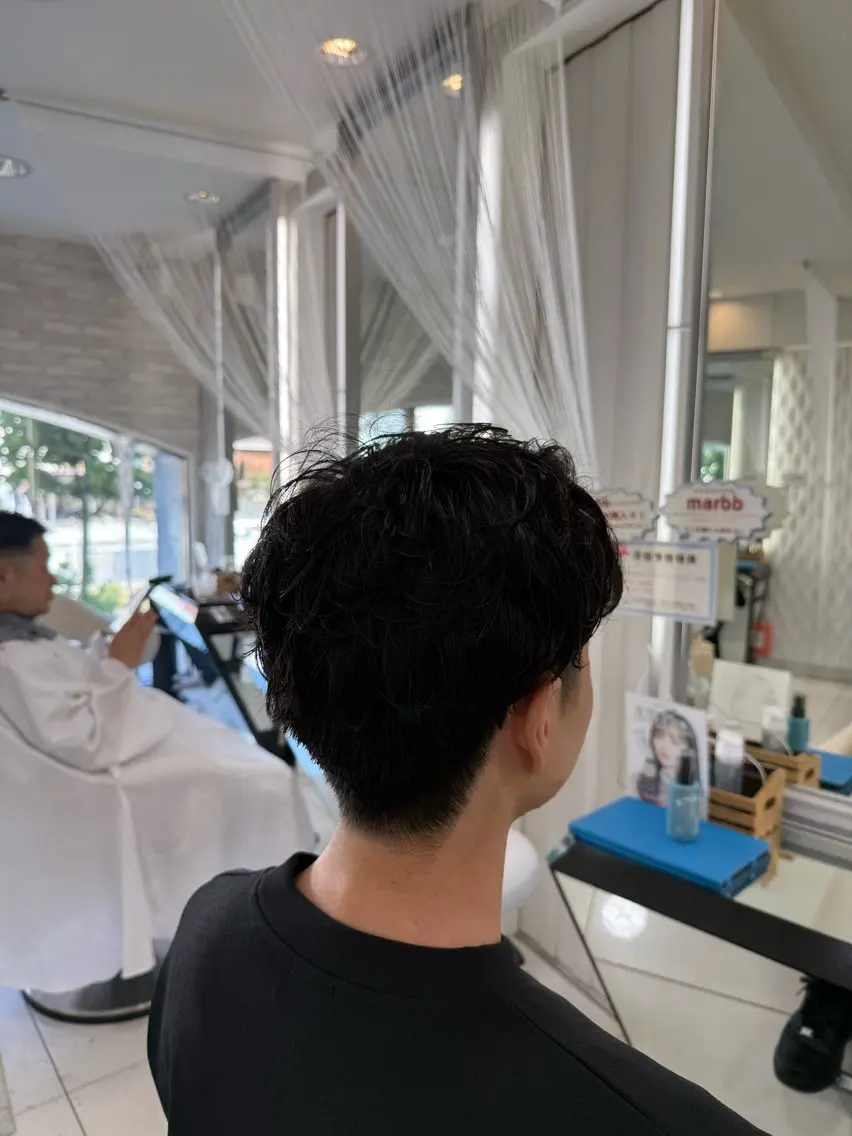 パーマ メンズ カット パーマ 🔥men's特化 🔥三上 拓真のヘアスタイル