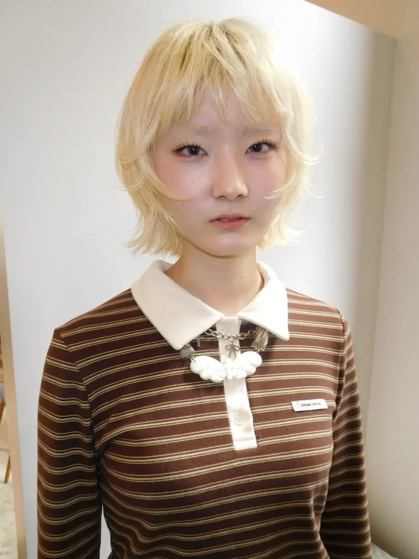 ショート カット ひな🐥縮毛矯正 / レイヤーカット✨のヘアスタイル
