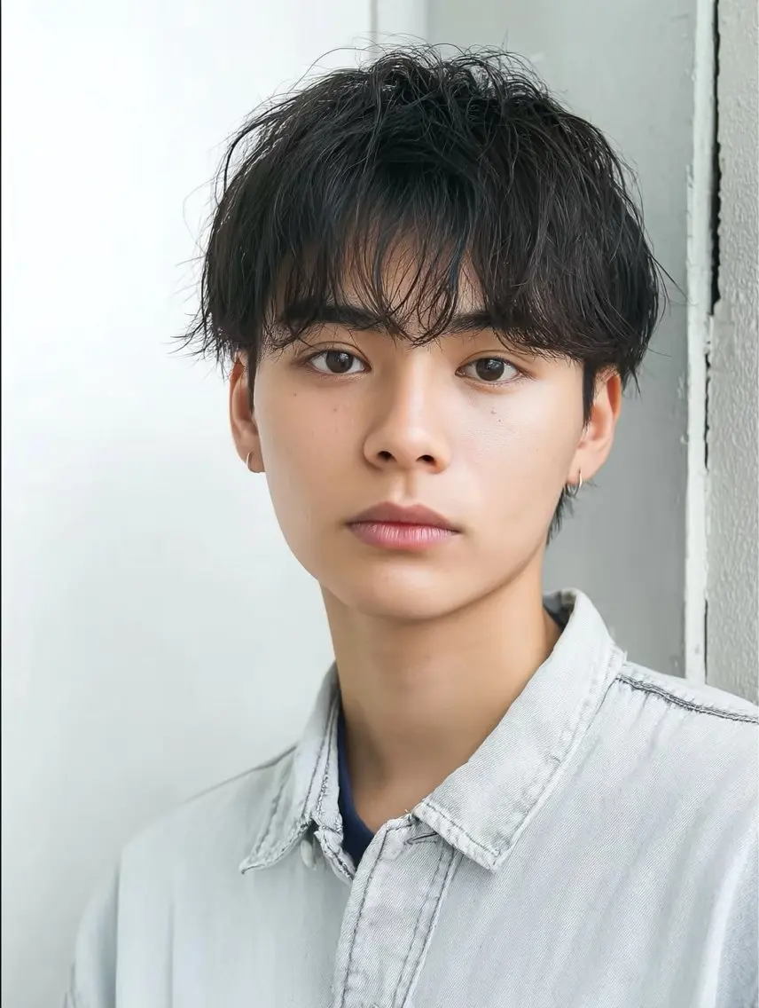 ショート カラー メンズ 井ノ川 真奈美のヘアスタイル