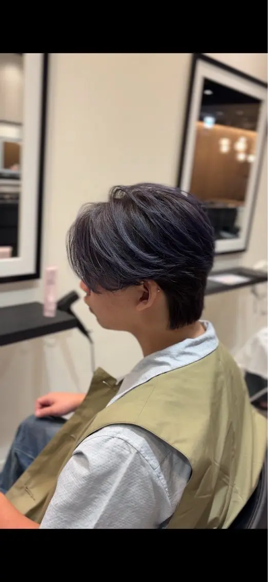 カラー メンズ メンズブリーチ ブリーチ 佐々木 輝のヘアスタイル