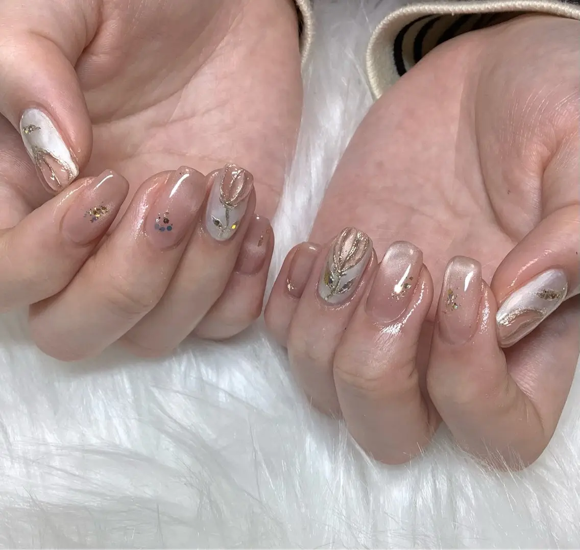ネイル ハンドネイル 横尾 麻里のネイルデザイン