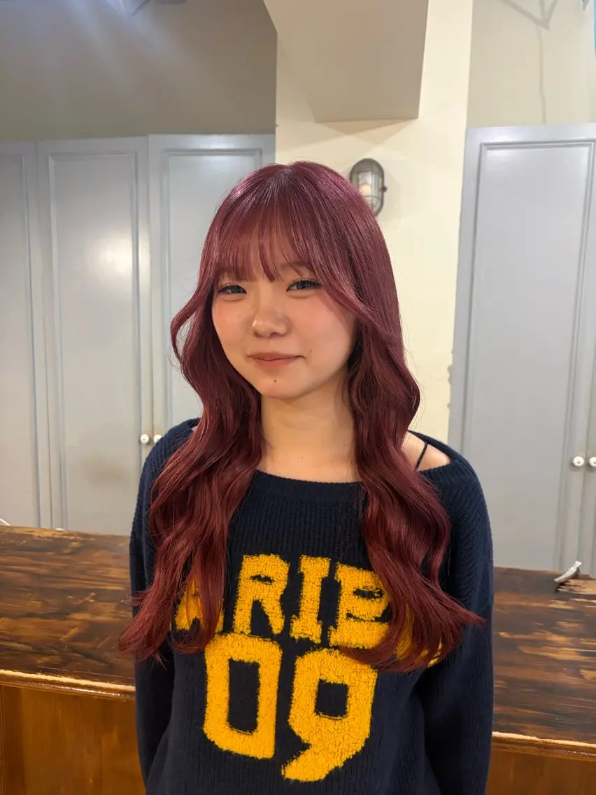 ミディアム カラー ヘアカラー トリートメント 🤩噂のMr.髪ポジ ティブ®️yu🤩のヘアスタイル