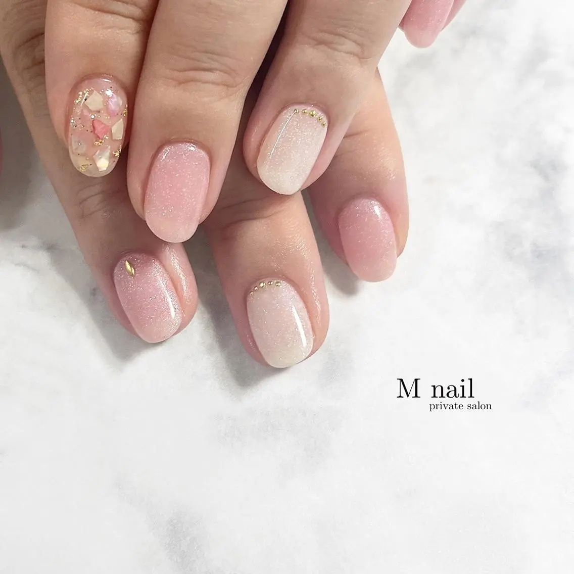 ネイル ハンドネイル M nailのネイルデザイン