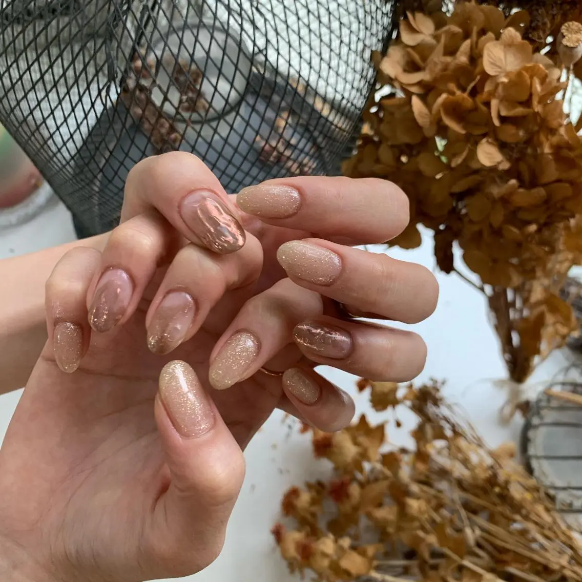 ネイル 新宿ニュアンスネイル makotoのネイルデザイン