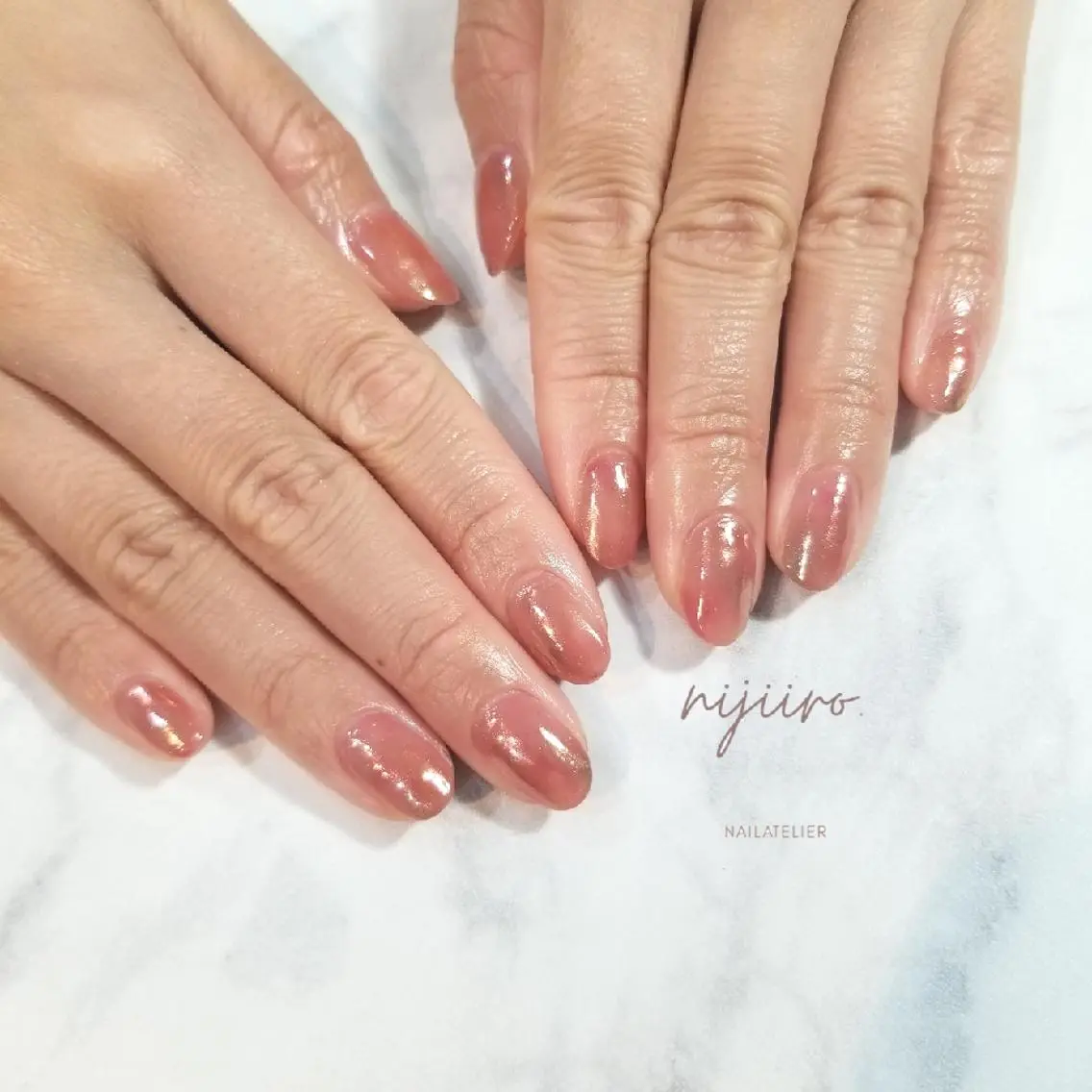 ネイル ハンドネイル nijiiro🌈 サトウのネイルデザイン