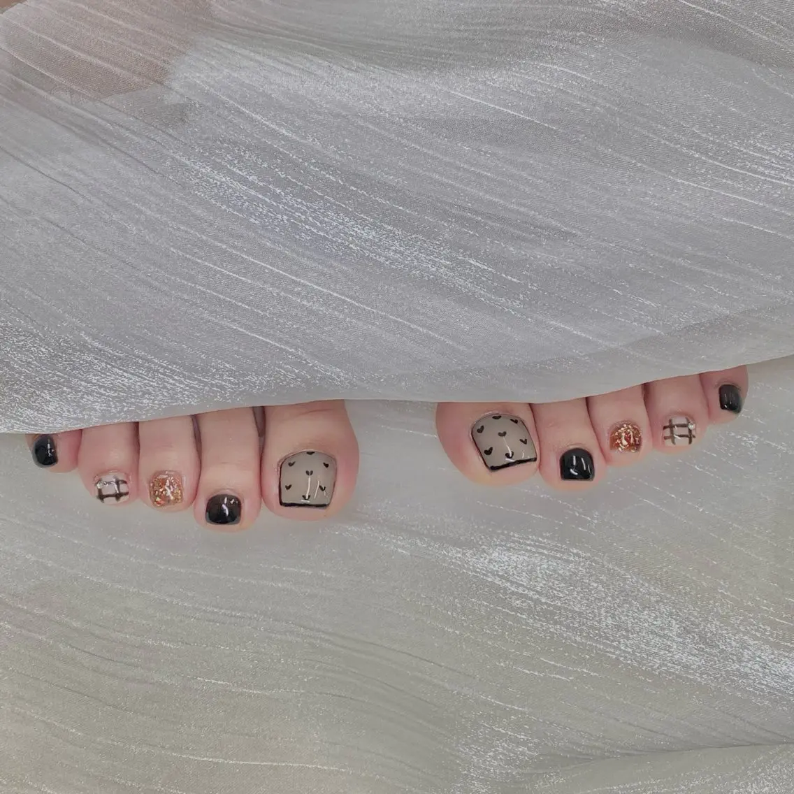 ネイル フットネイル Akina Nail🎀✨のネイルデザイン