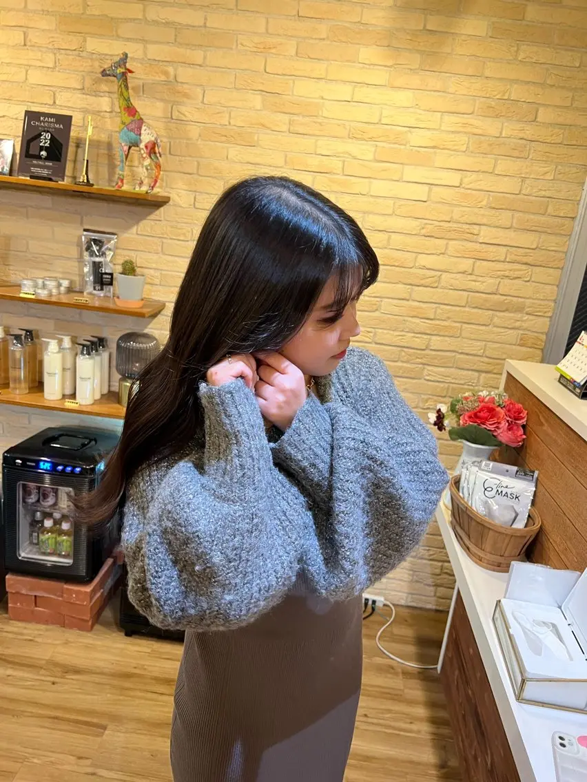 ロング 高田 郁弥のヘアスタイル