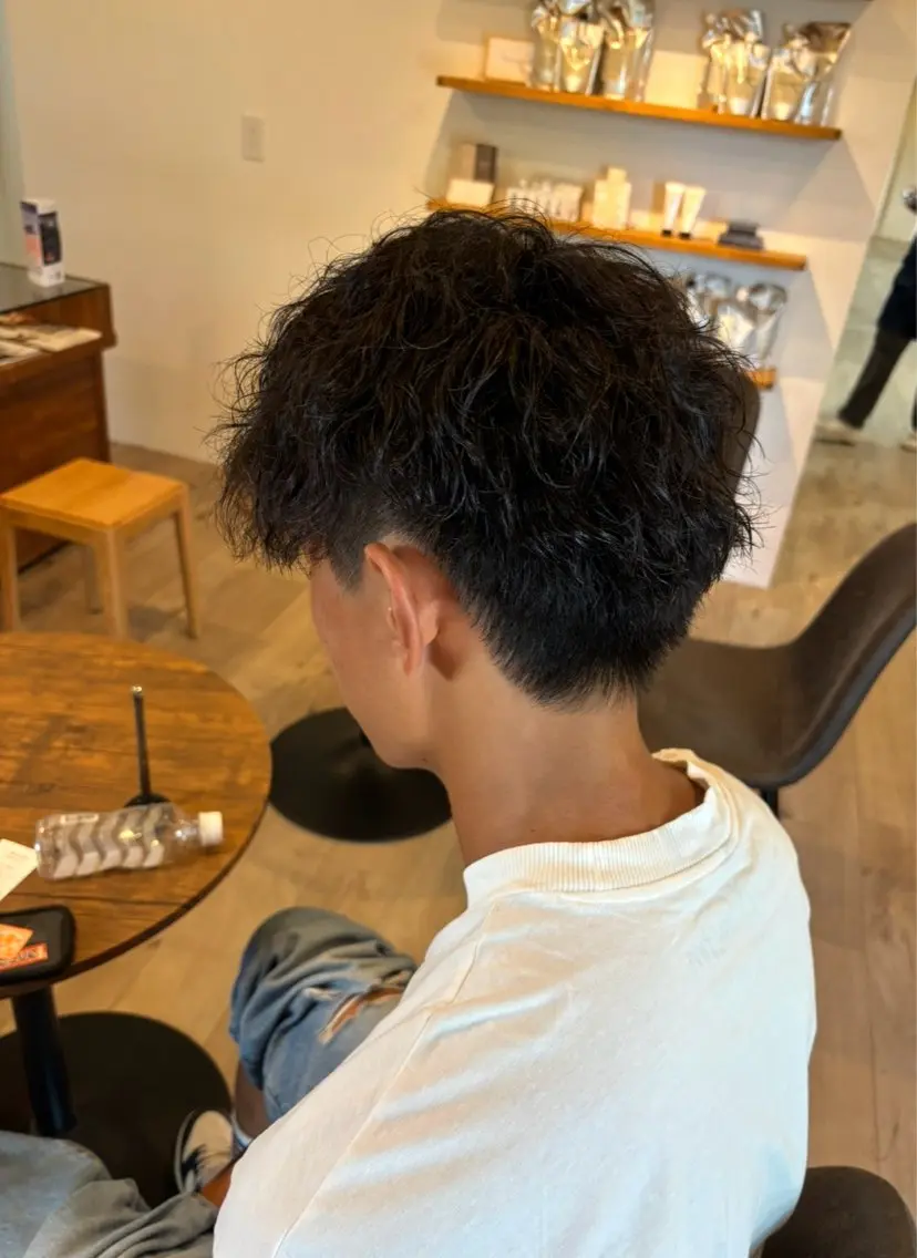 パーマ 伴 星来のヘアスタイル