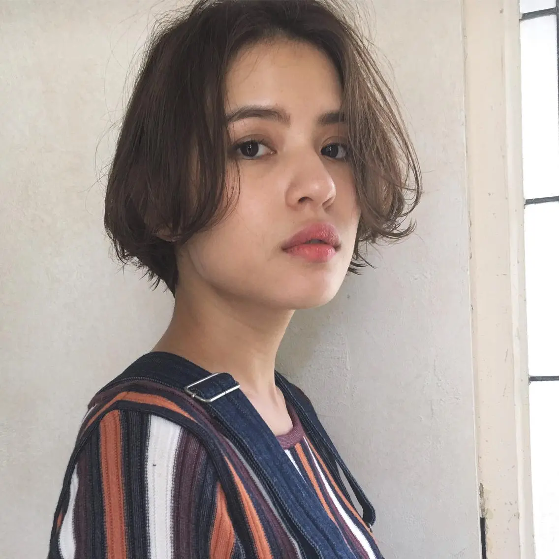 ショート カラー カット トリートメント 山下 千明のヘアスタイル
