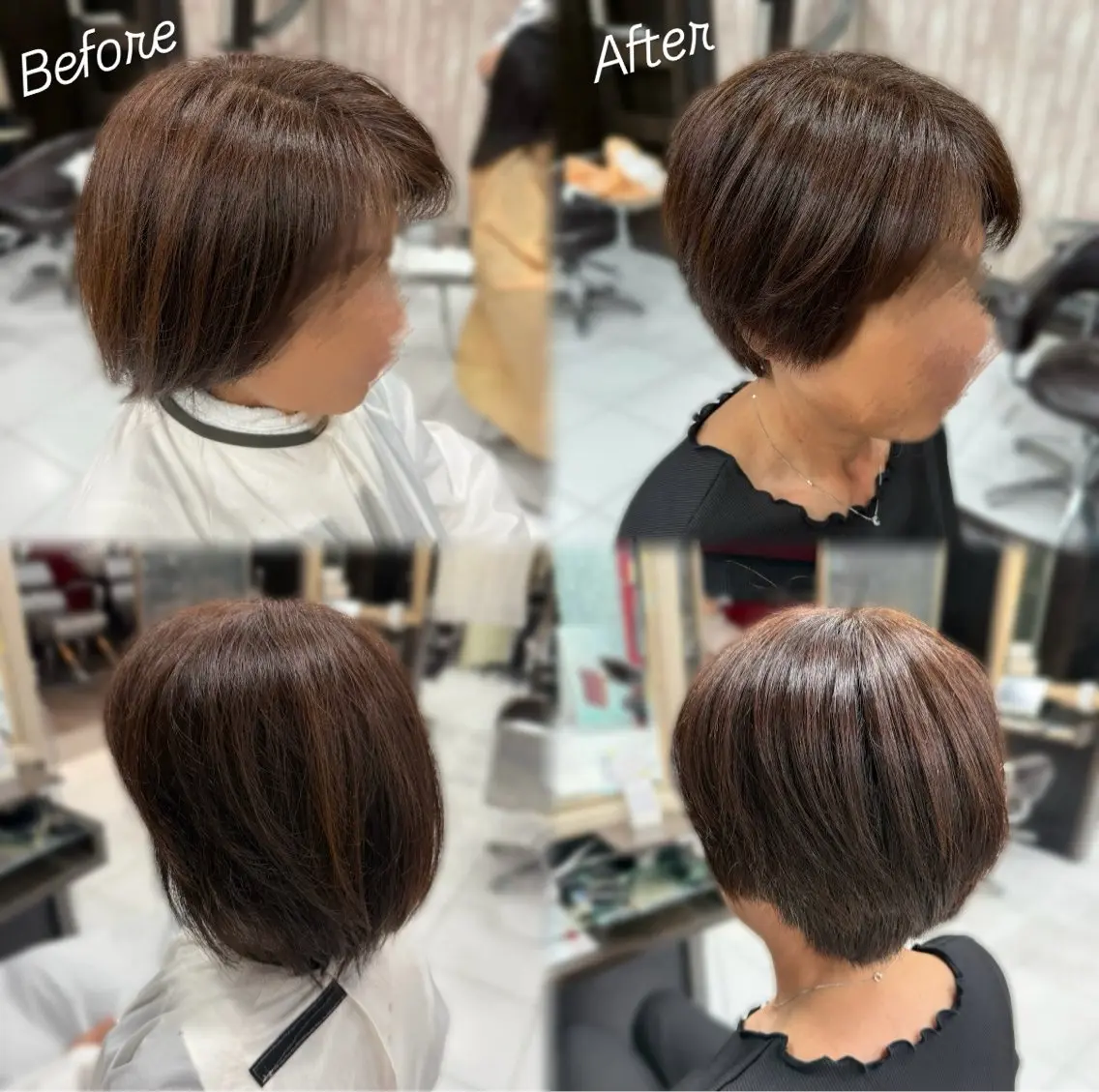 ショート ショートヘア カットモデル募集中 💜manaka💜のヘアスタイル
