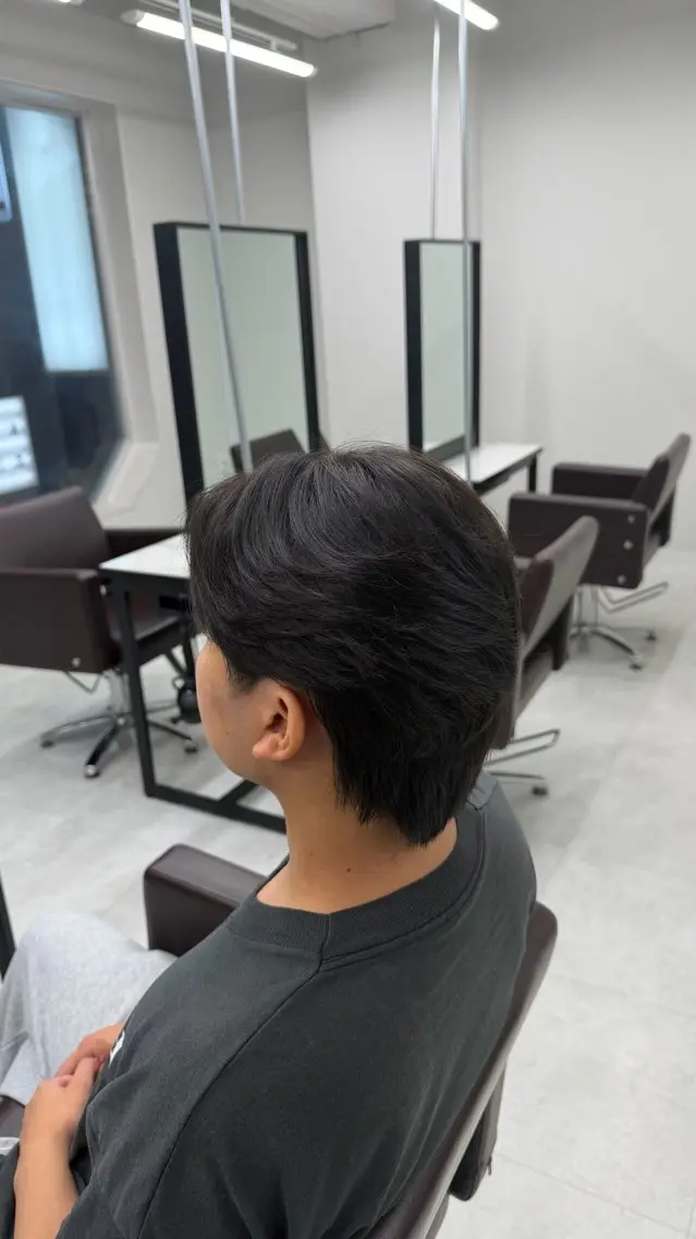 パーマ ヘアアレンジ メンズ カット メンズパーマ特化/ ウルフ/AOTOのヘアスタイル