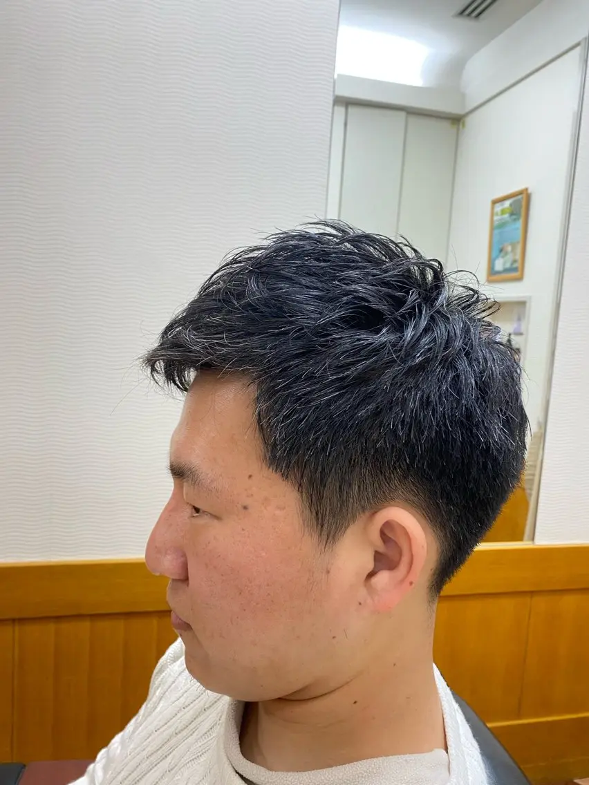 ショート メンズ 森　敦生👑 メンズカット＆パーマのヘアスタイル