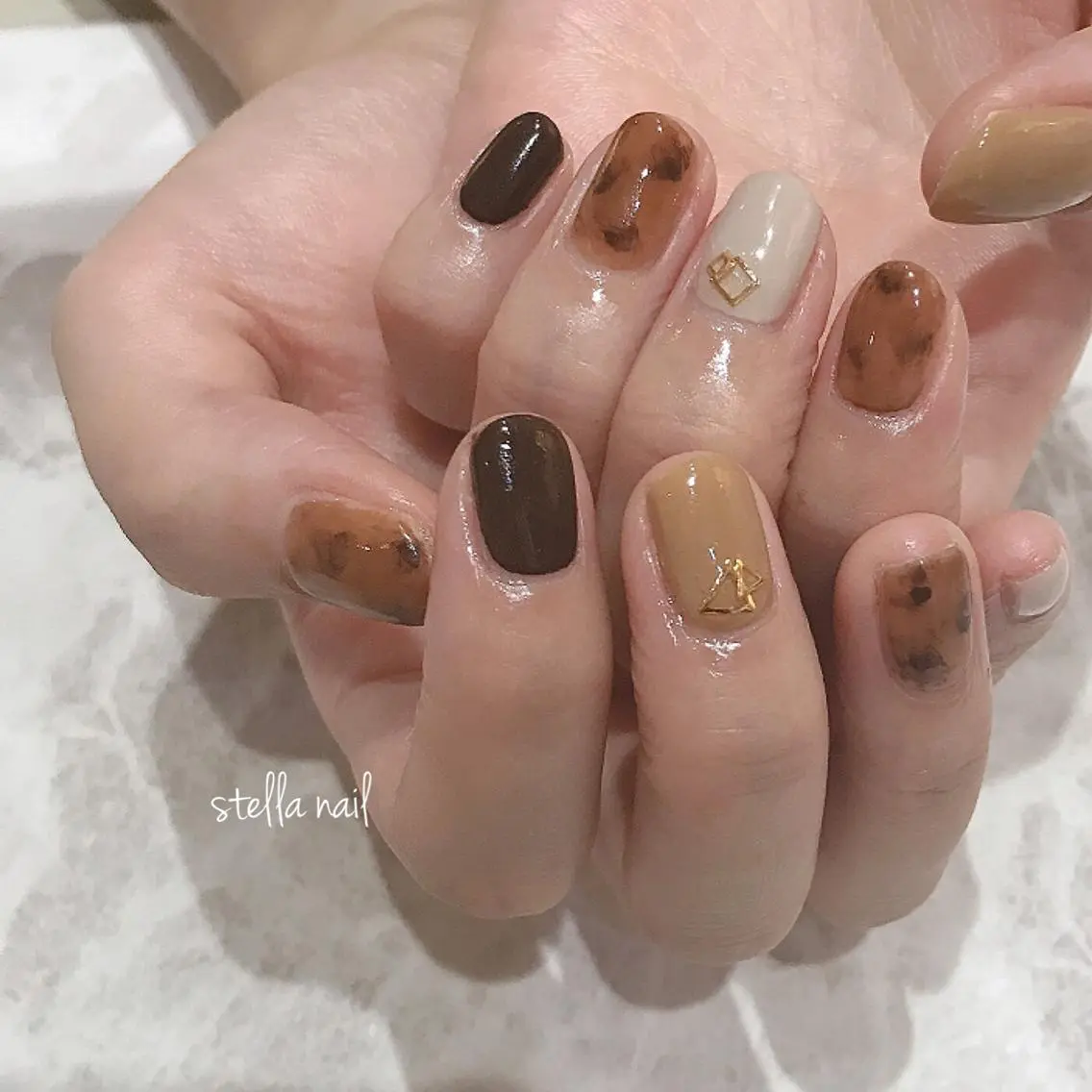 ネイル privatesa lon☆stellaのネイルデザイン