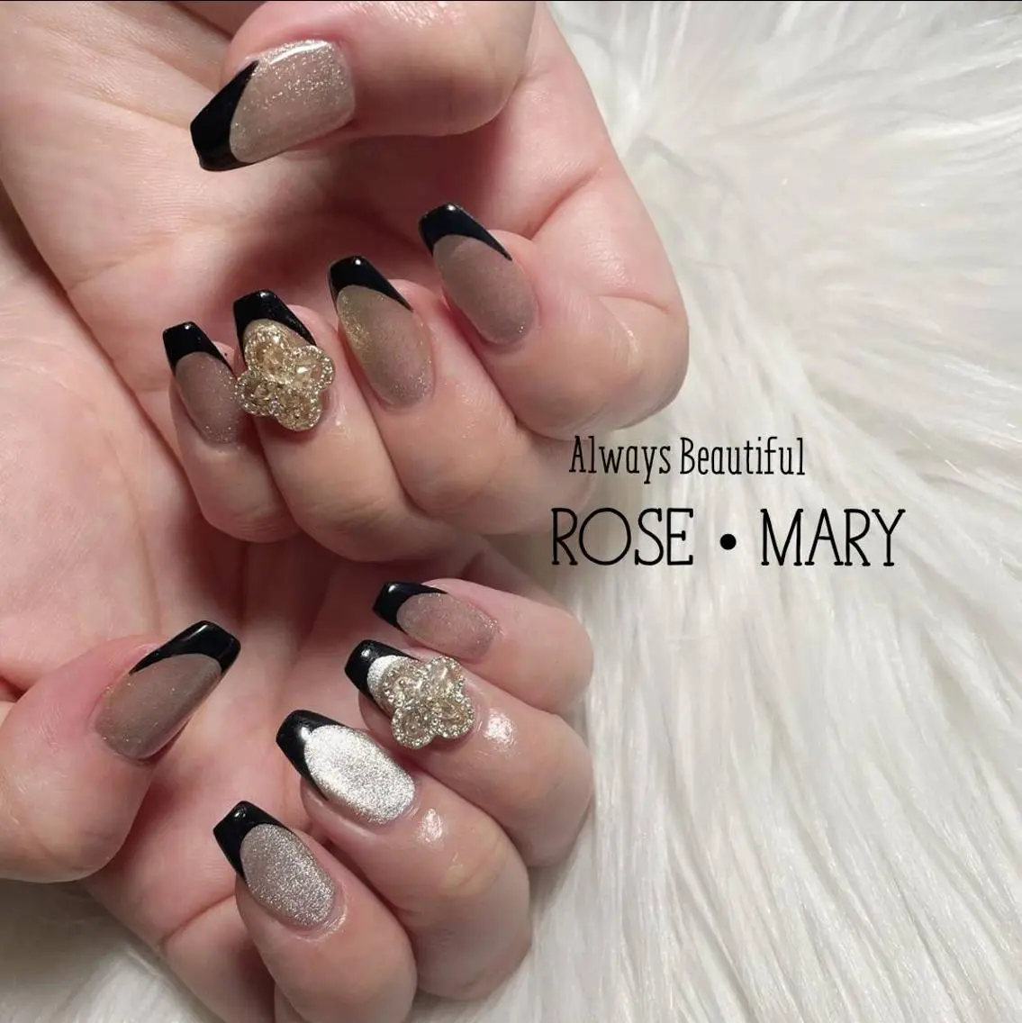 ネイル ハンドネイル ROSE・ MARY 鈴木のネイルデザイン