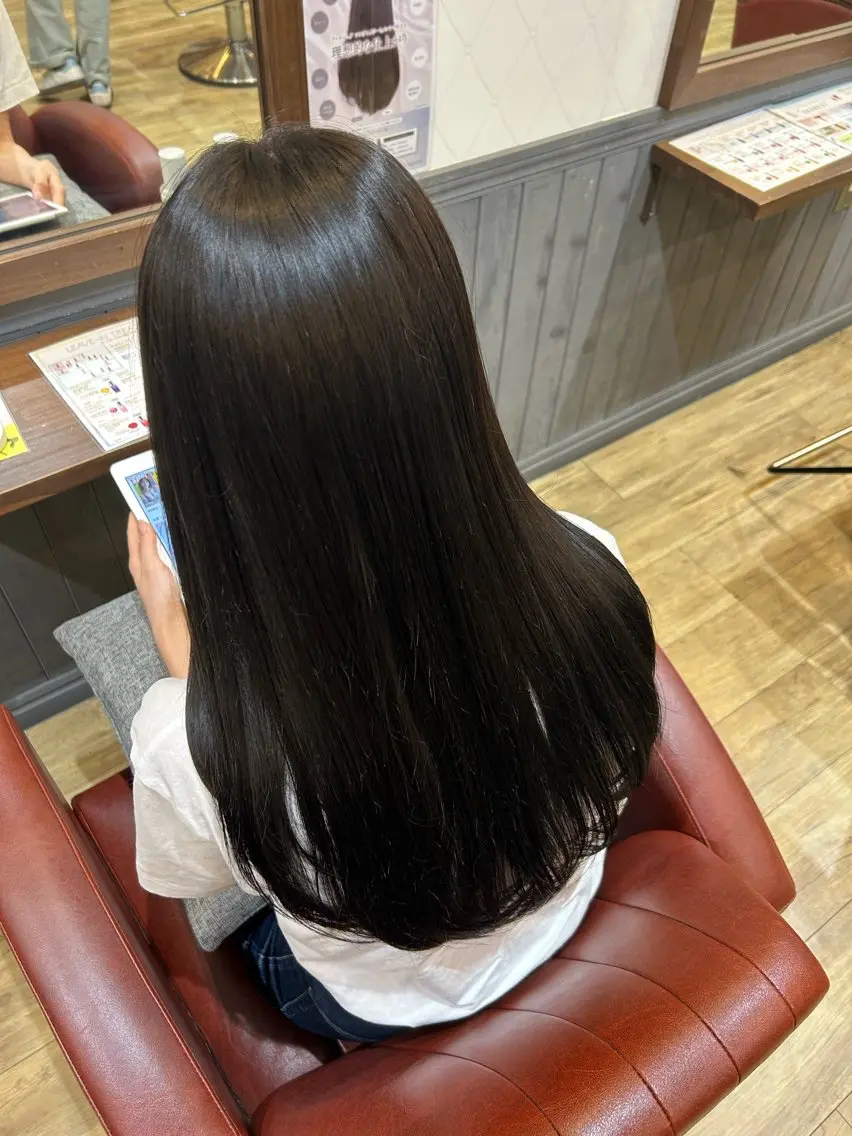 ロング カラー ꙳⸝⸝𐙚 すずき ゆな 𐙚⸝⸝꙳のヘアスタイル