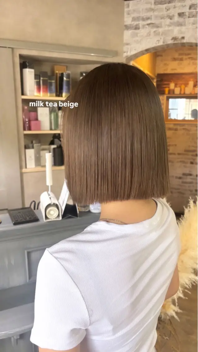 ショート カラー unchouchou kanonのヘアスタイル