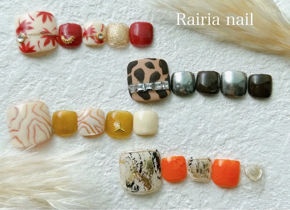 ネイル アートネイル ジェルネイル 持ち込み ニュアンスネイル パラジェル Rairia nail本八幡店のネイルデザイン