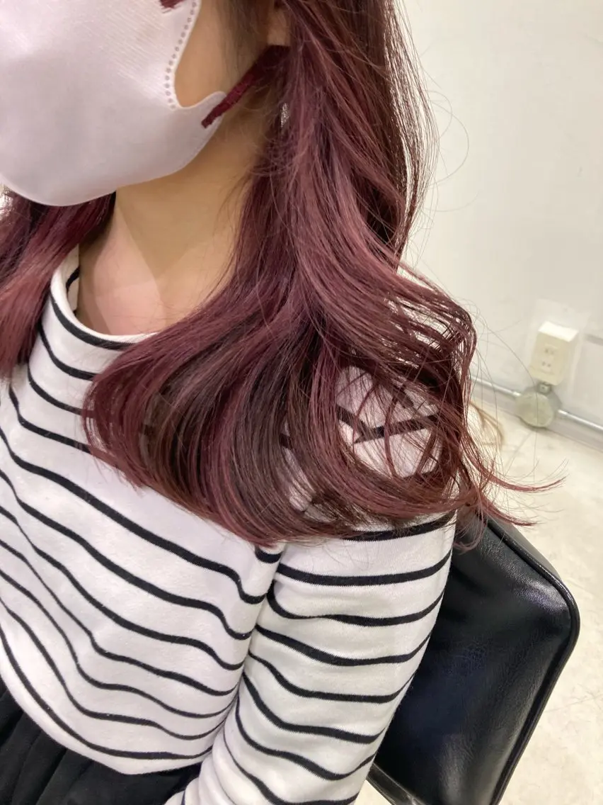 カラー カット ヘアカラー トリートメント 💖ブリーチなし透明 感💖ASAHIのヘアスタイル