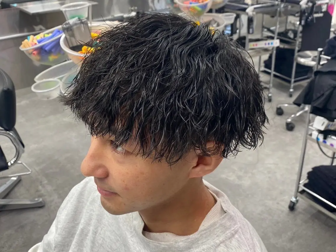 パーマ メンズ カット パーマ パーマ支持率No.1 ❤️🔥安成弾のヘアスタイル