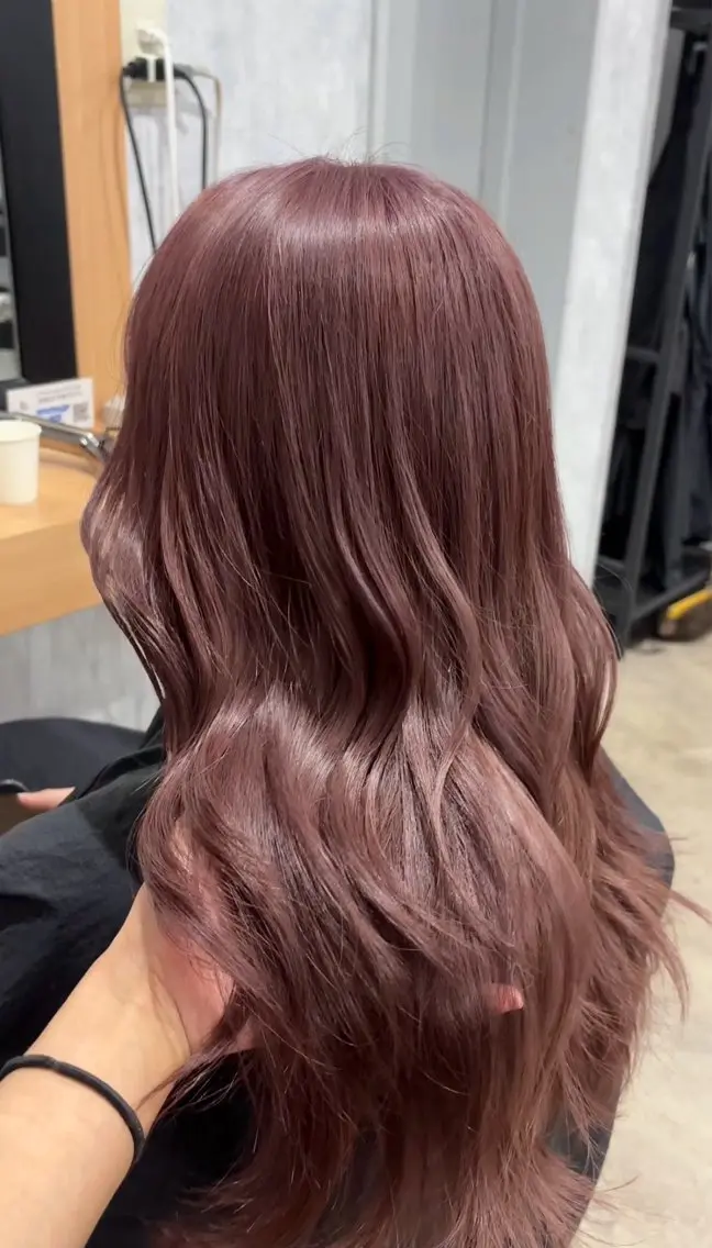 セミロング カラー カット ヘアカラー トリートメント 🌐NATSUMI 🌐【寒色カラー】のヘアスタイル