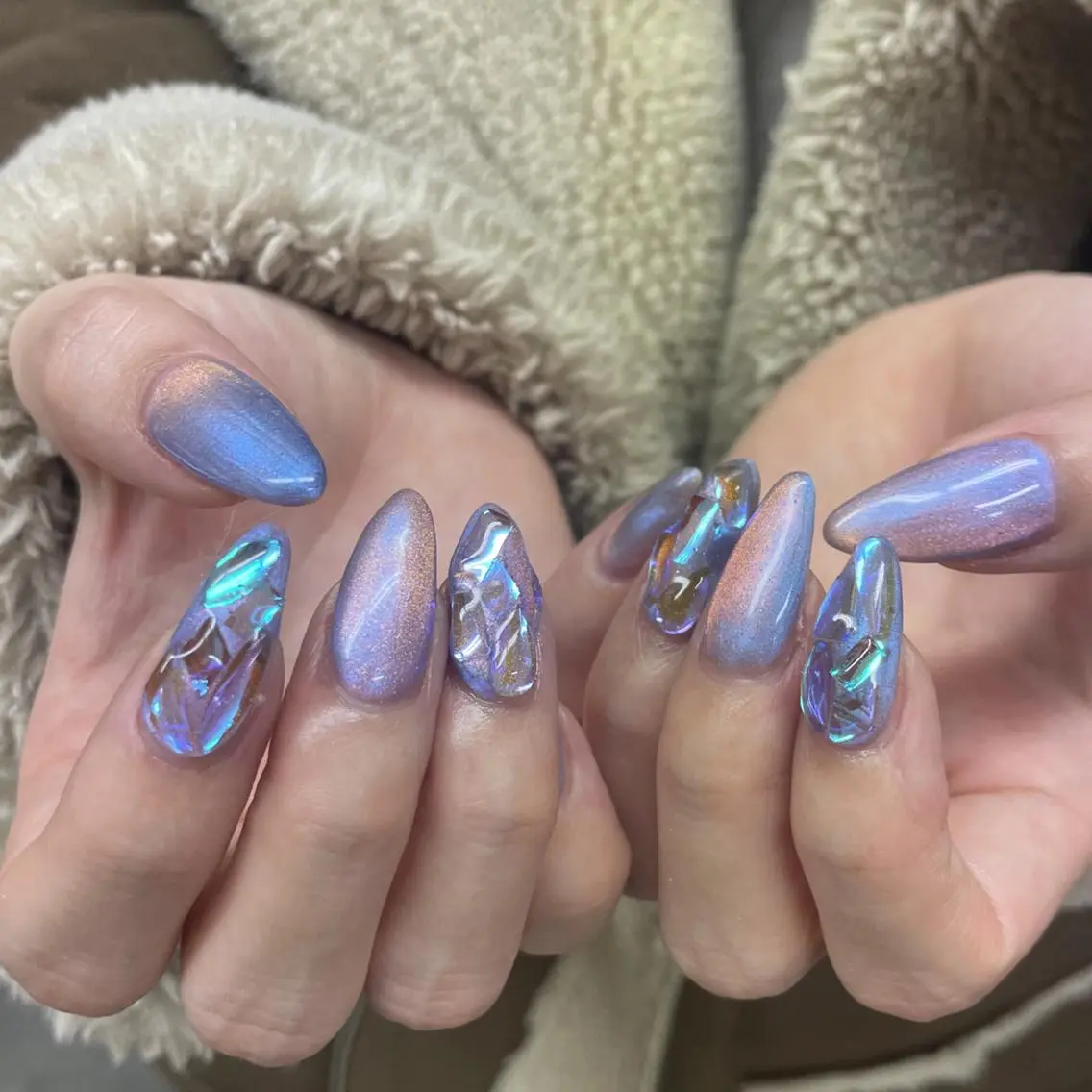 ネイル アートネイル ジェルネイル キラキラネイル ニュアンスネイル スカルプネイル nailstudio eviz新宿店のネイルデザイン