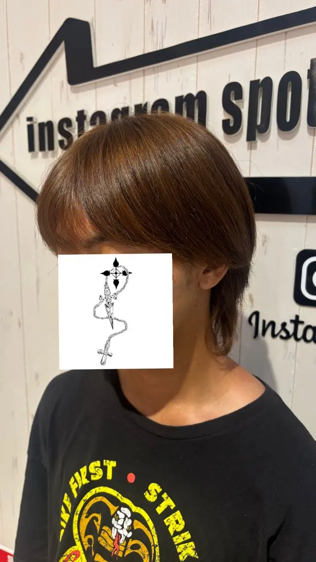 カラー メンズ ブラウンカラー Agu.hair / ミナミのヘアスタイル