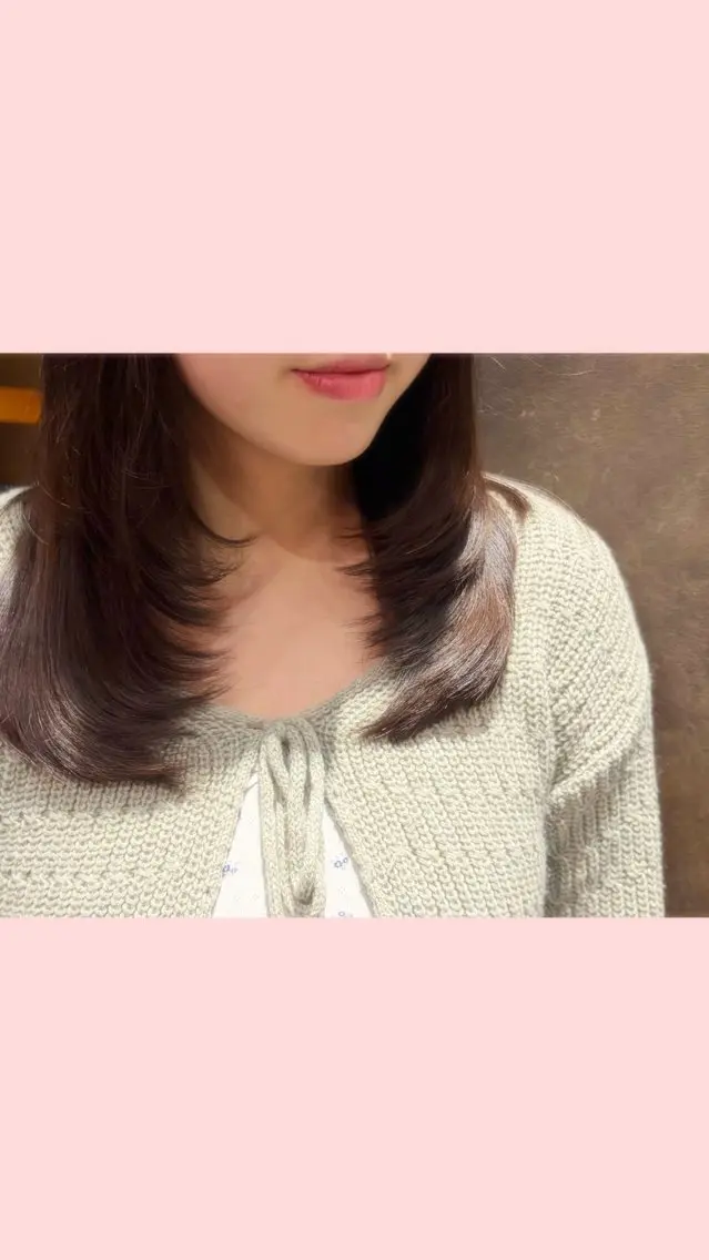 セミロング カット ✦ minx / aino ✦のヘアスタイル
