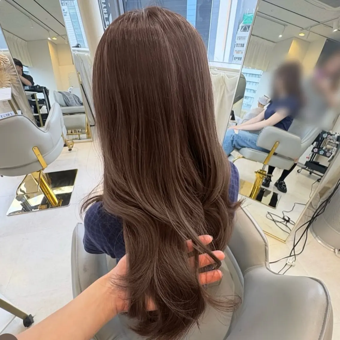 ロング カラー ヘアアレンジ 梅田/透明感カラー ／レイヤー🤍カンのヘアスタイル