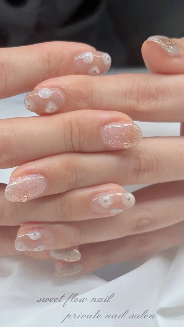 ネイル sweet flow nailのネイルデザイン