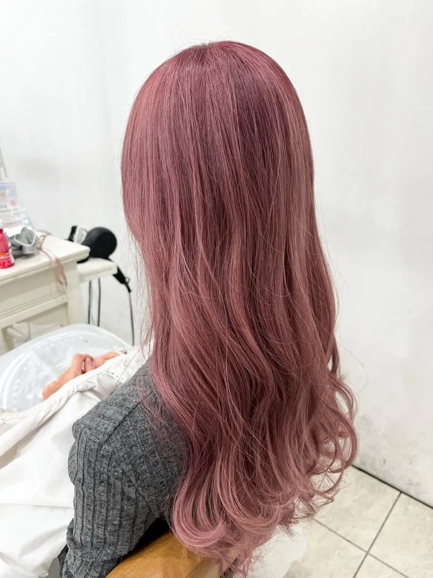 ロング カラー カット ヘアカラー メンズカットグラデー ションカラー/ケイゴのヘアスタイル