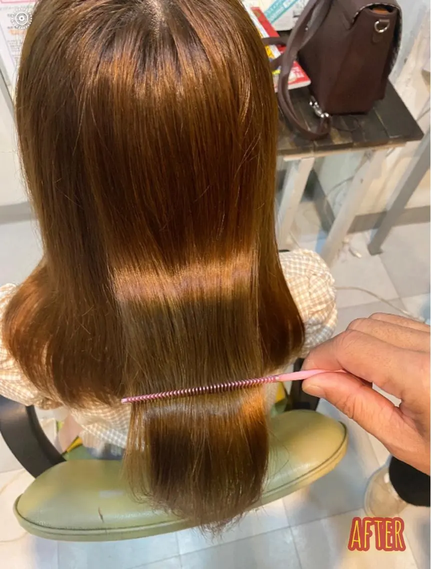 髪質改善×フェイスライン矯正🌈 【ナノバブル込】の写真