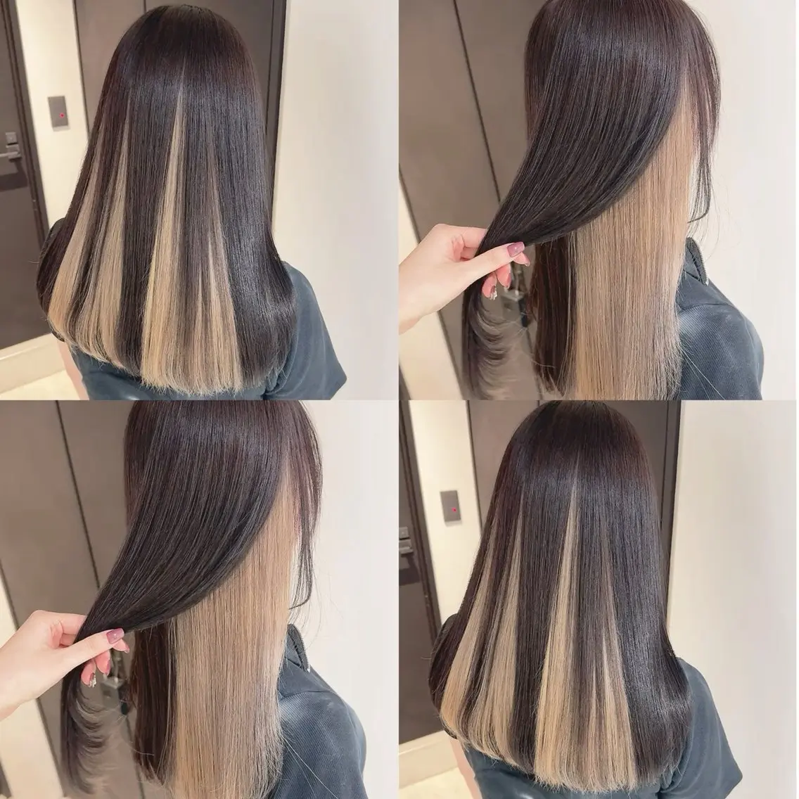 カラー ヘアカラー トリートメント 渋谷:インナーカラー /🍒エリカ🍒のヘアスタイル