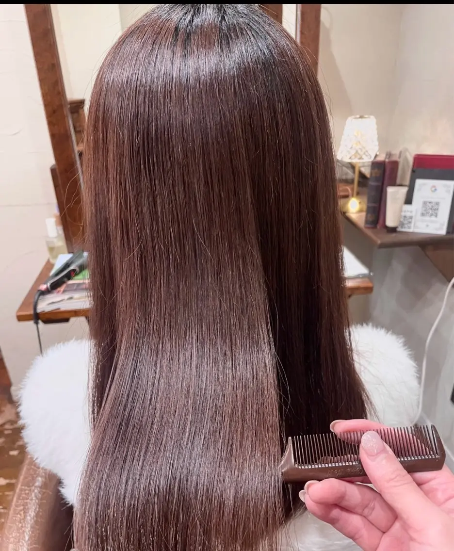 初回と2回目のお客様⭐️カラー後1週間ケアアイテム付きメニュー✨ ✨【カラー+シャンプーブロー】🌿¥7900の写真